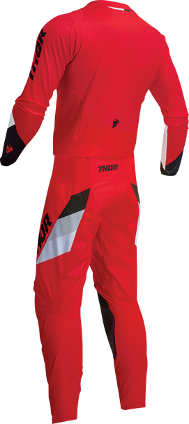 THOR Youth Pulse Tactic Jersey - Red, Part Number 2912-2208, Size XL