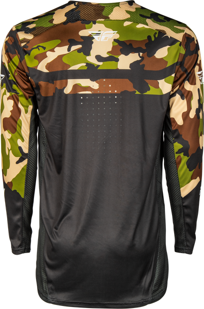 Youth Rayce Bicycle Jersey Black/Camo Ym