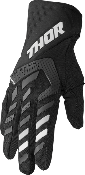 THOR Women's Spectrum Gloves Small Black/White - Part 3331-0230