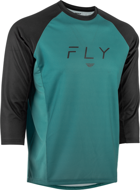 Ripa 3/4 Sleeve Jersey Evergreen/Black Xl