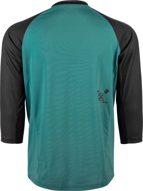 Ripa 3/4 Sleeve Jersey Evergreen/Black Xl