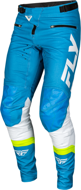 Rayce Bicycle Pant Ca/Ny Blue/White/Lime Green Sz 38