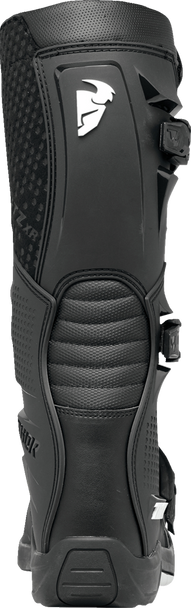 THOR Blitz XR Boots Size 15 by THOR * Black and White Motorcycle Gear with Adjustable Fit
