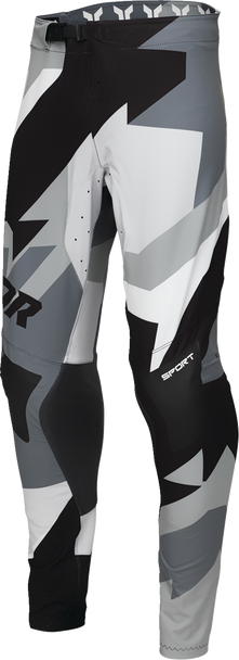 THOR SPORTMODE Brave Pants - Black, 33 - Lightweight Athletic Motorcycle Pants with Superior Fit and Breathability
