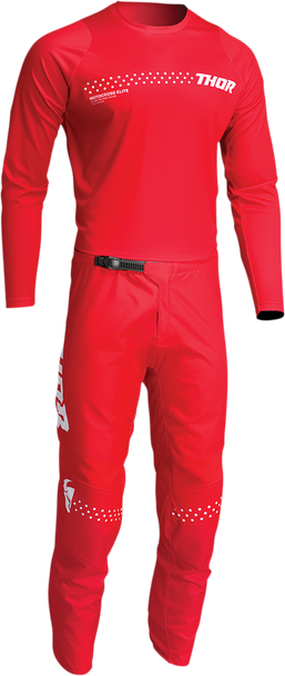 THOR Sector Minimal Pants - Red, US 42, Part Number 2901-9312