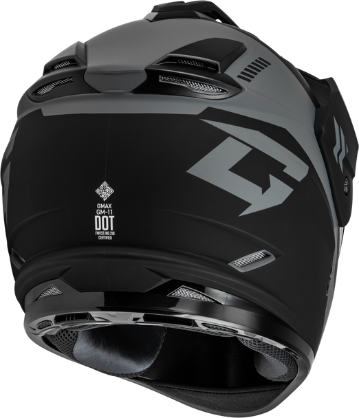 Gm 11s Ronin Snow Helmet Matte Black/Silver Xs
