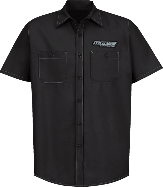 Moose Offroad Shop Shirt in Black (3XL) - MRS01S8BCH3R