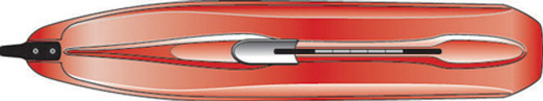 SLP Chrome Moly Keel Blade SLP Slt 35-121