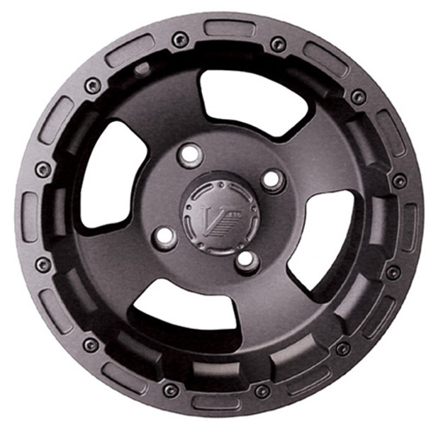 Vision Wheels Vision Aluminum Wheel 161 Bruiser Black 12X8 161-128110B2