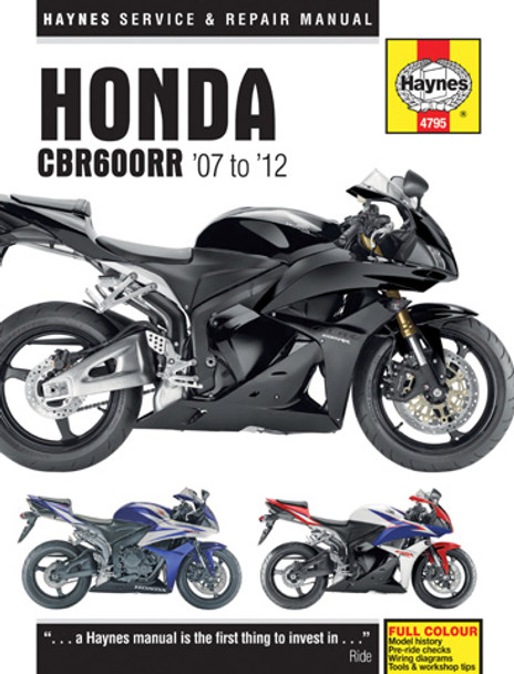 Haynes Manuals Honda Haynes Manual M4795