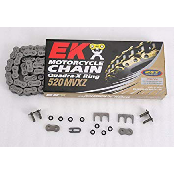 Kayo Ek Mvxz Chain 520-120 Black 801-520Mvxz-120/K