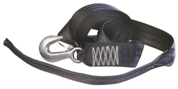 Tie Down Eng Winch Strap With Tail 2" X 20' 50472