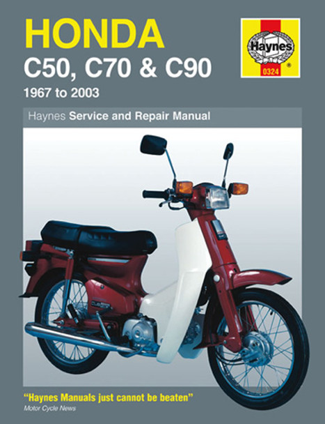 Haynes Manuals Honda Haynes Manual M324