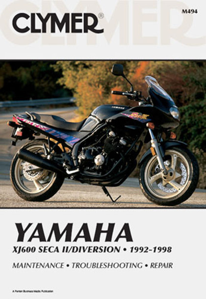 Clymer Manuals Clymer Manual Yam Xj600 Seca Ii 92-98 Cm494