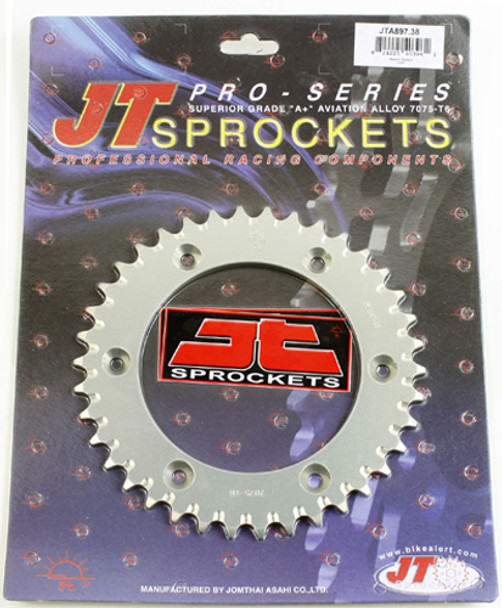 JT Rear Alloy Sprocket (Jta897) 38 Tooth Jta897.38