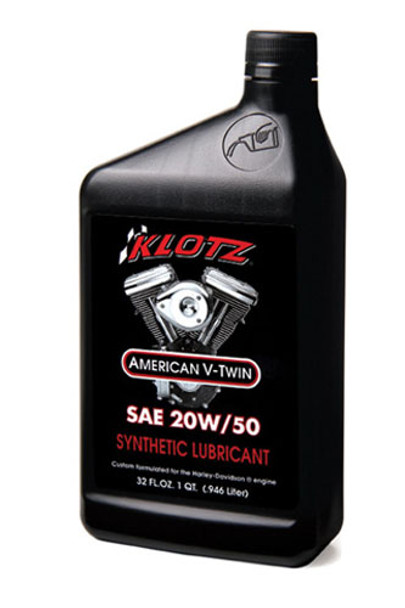 Klotz V-Twin 20W50 Oil (Qt) Kh-2050