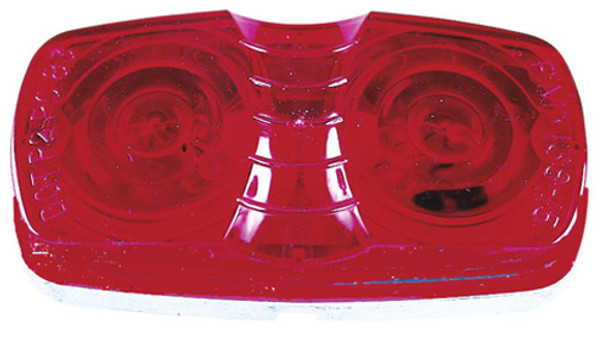 Peterson Clearance Light Two Bulb Red V138R
