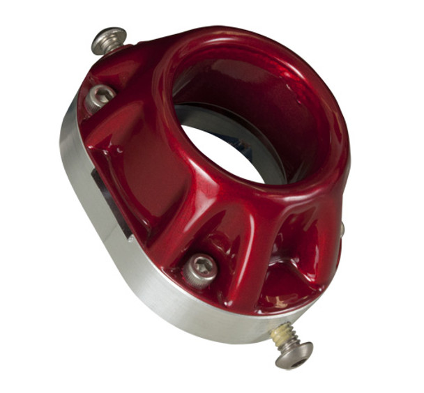 Big Gun Exhaust Evo Mini End Cap Assembly - Red 41-E0006