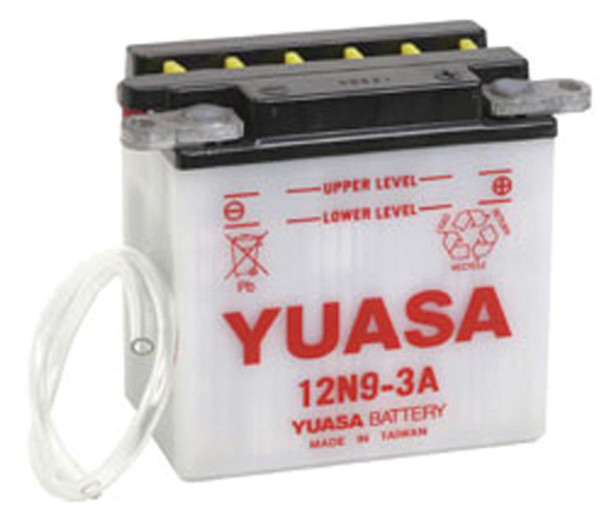 Yuasa 12N9-3A Conventional 12 Volt Battery Yuam2293A