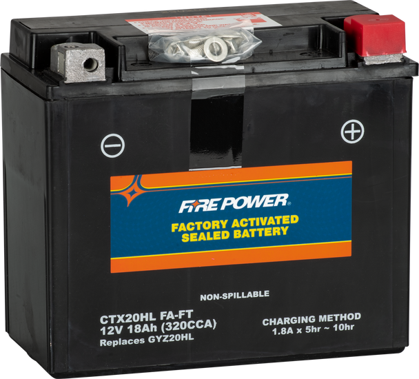 Fire Power Battery Ctx20Hl (Fa) Ft Sealed Factory Activated Ctx20Hl (Fa) Ft