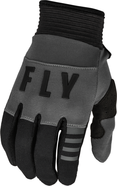 Fly Racing Youth F-16 Gloves Dark Grey/Black Y3Xs 376-911Y3Xs