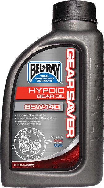 Bel-Ray Gear Saver Hypoid Gear Oil 85W-140 1L 99234-B1Lw