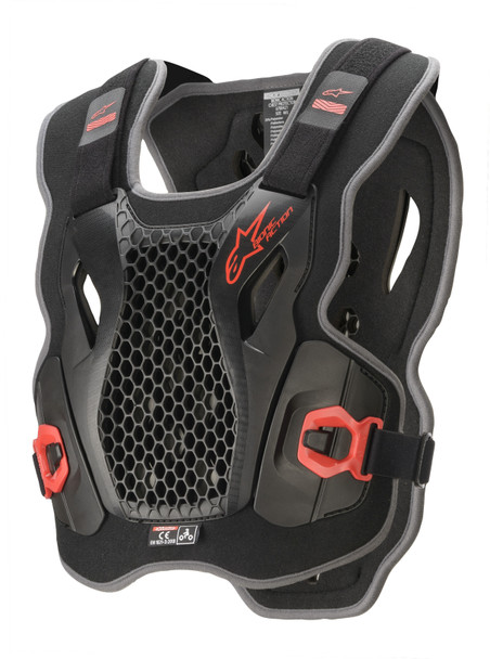 Alpinestars Bionic Action Chest Protector Black/Red Md/Lg 6700421-13-M/L