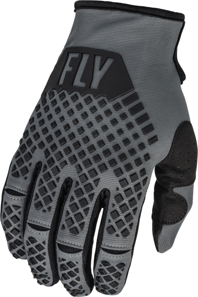 Fly Racing Kinetic Gloves Dark Grey/Black Xs 376-410Xs