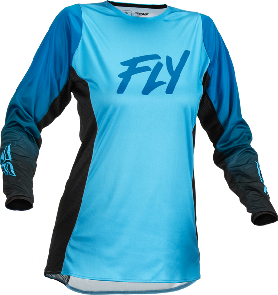 Fly Racing Women'S Lite Jersey Blue/Black Md 376-620M