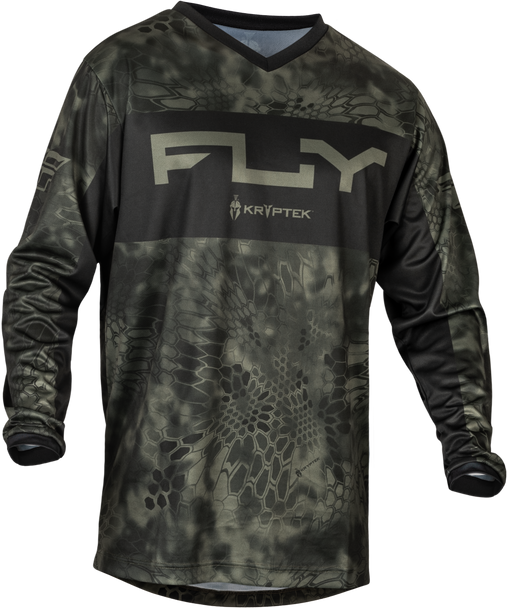 Fly Racing F-16 Se KryptEK Jersey Moss Grey/Black Lg 377-925L