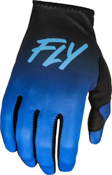 Fly Racing Women'S Lite Gloves Blue/Black Md 376-610M