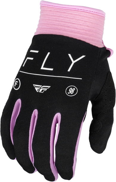 Fly Racing Women'S F-16 Gloves Black/Lavender Xl 377-811X