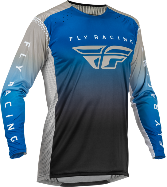 Fly Racing Lite Jersey Blue/Grey/Black Sm 376-721S