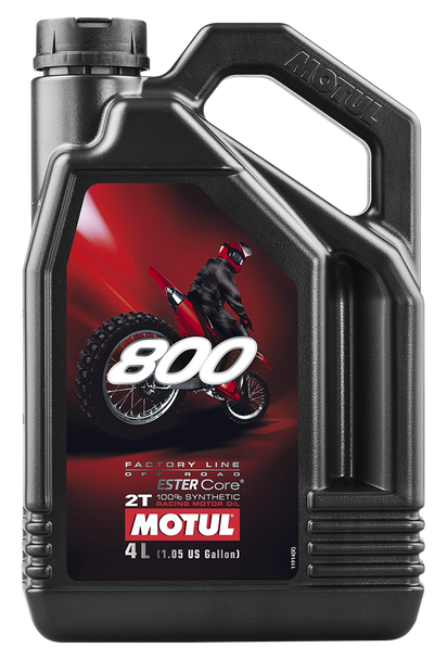 Motul 800 2T Pro Racing Premix 4-Liter 104039