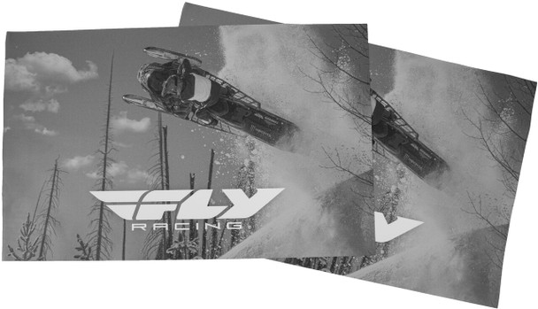 Fly Racing Snow Graphic Magnet 22X14 360-0004