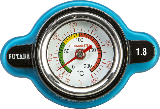 Fire Power Radiator Cap W/ Temperature Gauge - Japanese Models 12314514