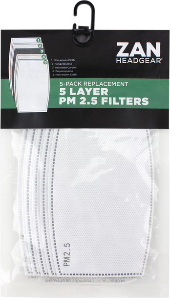 Zan Replacement Pm2.5 Filter 5/Pk Filter-01