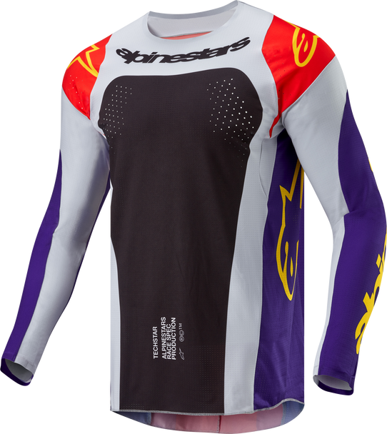 Alpinestars Techstar Ocuri Jersey Hot Orange/Purple/Black Xl 3767024-4031-Xl