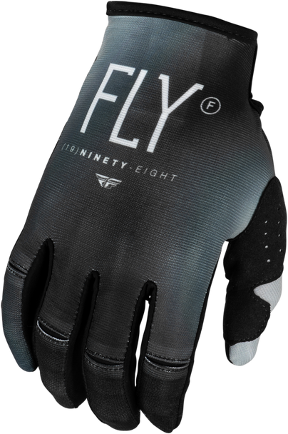 Fly Racing Youth Kinetic Prodigy Gloves Black/Light Grey Ym 377-515Ym