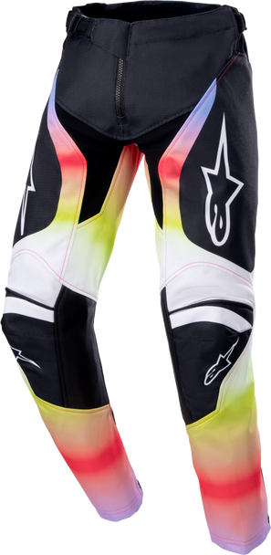 Alpinestars Youth Racer Semi Pants Black/Multi Color 26 3741523-1152-26