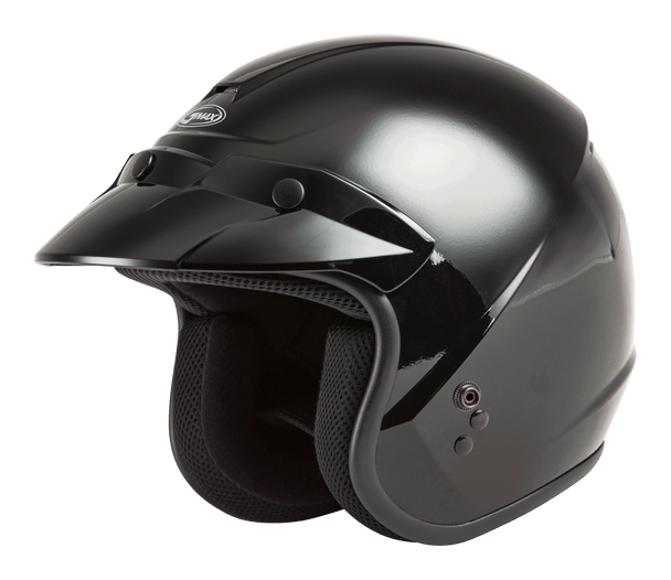 Gmax Of-2 Open-Face Helmet Black Xl G1020027