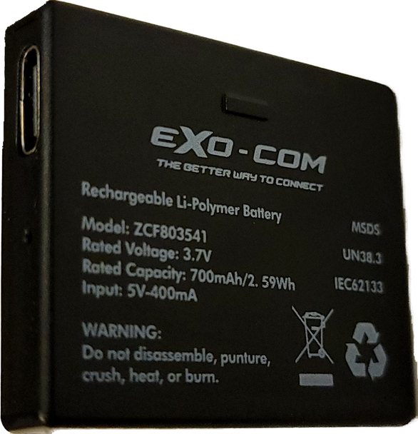 Uclear Exo-Com Replacement Spare Battery 338108