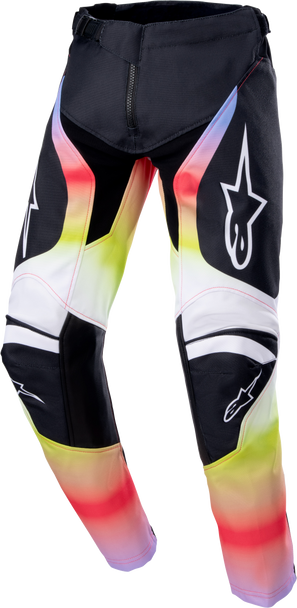 Alpinestars Youth Racer Semi Pants Black/Multi Color 28 3741523-1152-28