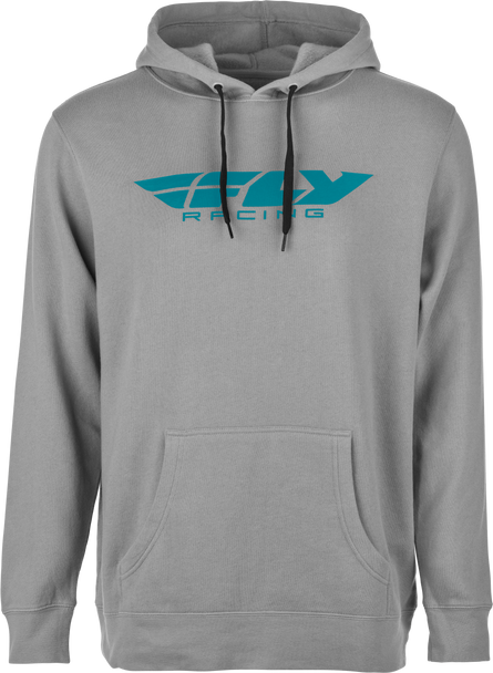 Fly Racing Fly Corporate Pullover Hoodie Grey/Blue Xl 354-0136X