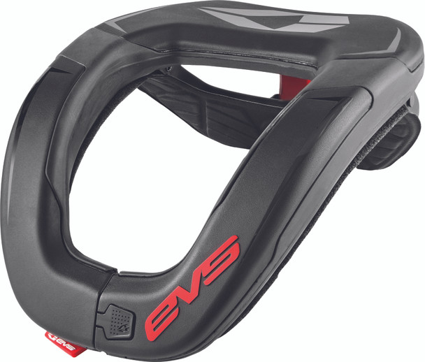 Evs Rc4 Race Collar Black Youth R4-Bk-Y