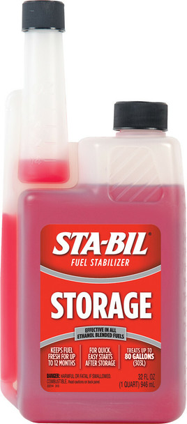 Sta-Bil Fuel Stabilizer 32Oz 6/Case 22287/22214
