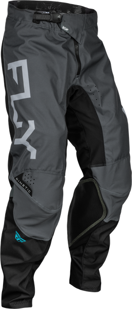 Fly Racing Kinetic Reload Pants Charcoal/Blk/Blu Iridium Sz 34 377-53034