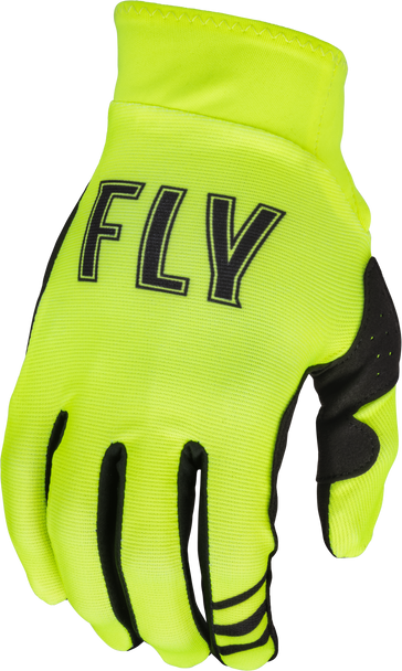 Fly Racing Pro Lite Gloves Hi-Vis Xs 376-511Xs