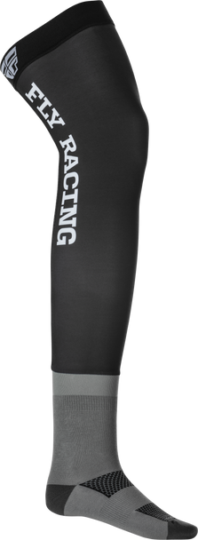 Fly Racing Knee Brace Socks Black/Grey/White Sm/Md 350-0447S