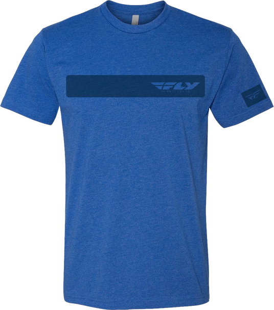 Fly Racing Fly Corporate Tee Royal Blue Sm 352-0011S